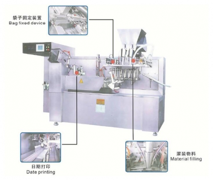 OCL-180G給袋水平式全自動包裝機(jī) To bag horizontal automatic packaging machine